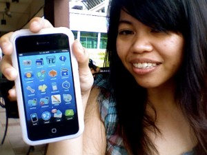 me promoting iPhone!